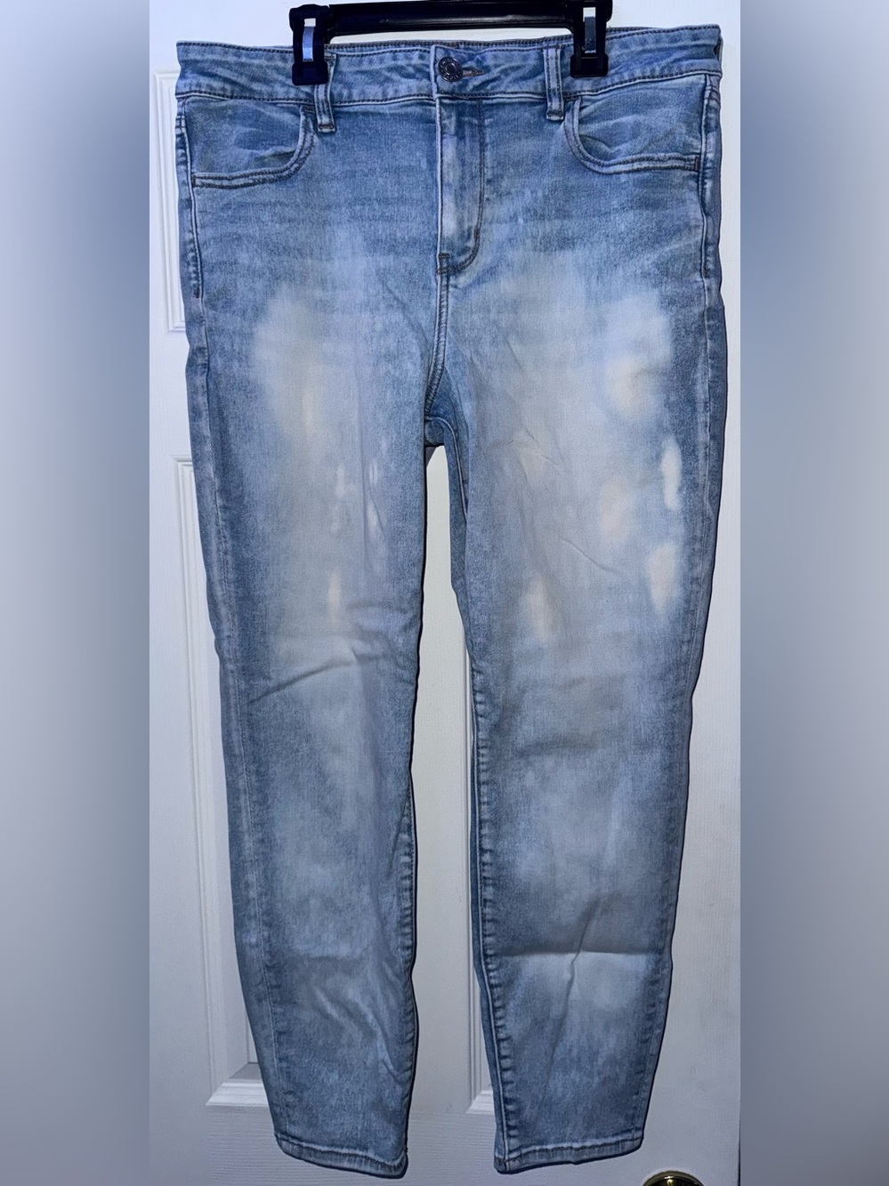 American Eagle Outfitters Light Blue Slim Straight Jeans